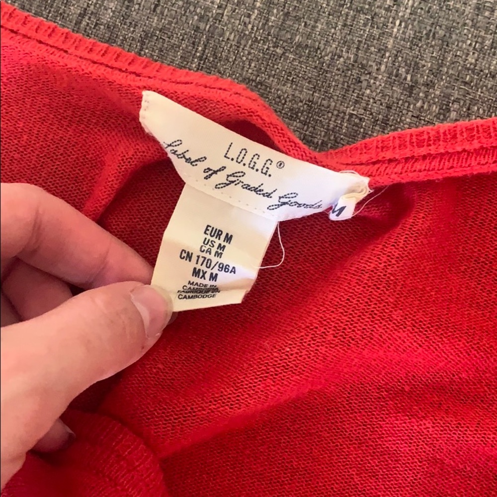 Red sweater - Picture 3 of 3